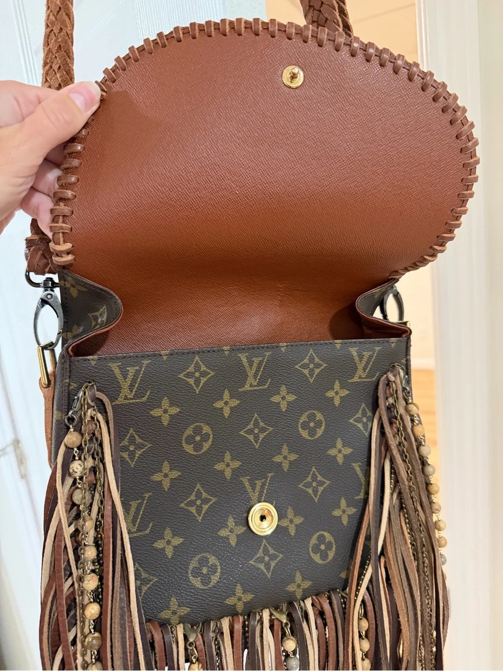 Louis Vuitton vintage boho LARGE world traveler - Picture 4 of 8